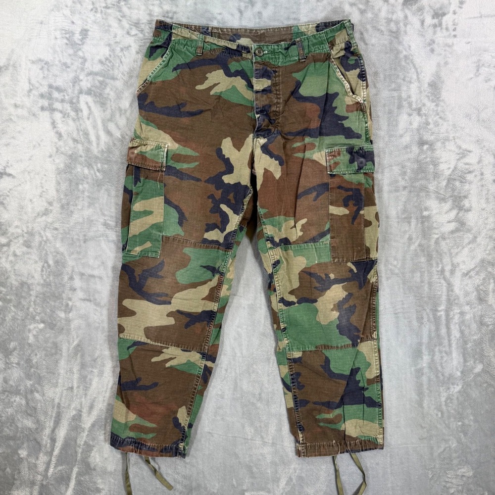 US Army Hotweather Combat Cargo Trousers Men's M Short - 34x28 Camo Gibralter
